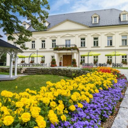 Čtyřhvězdičkový Wellness hotel Zámeček Petrovice u Karviné