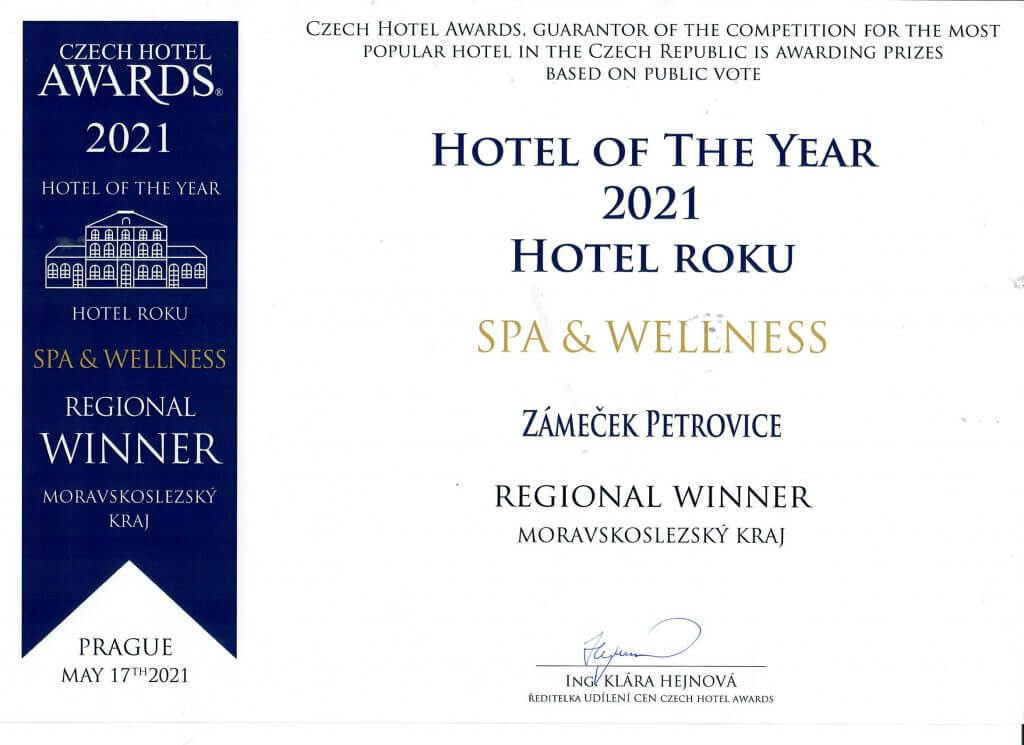Czech Hotel Awards 2021