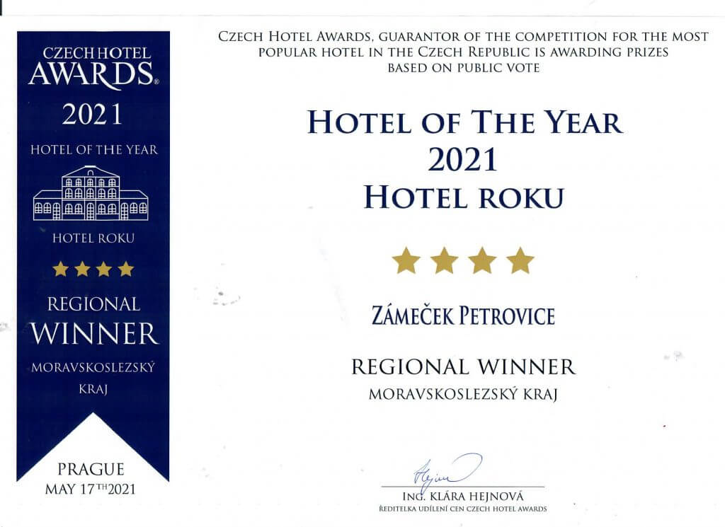 Czech Hotel Awards 2021